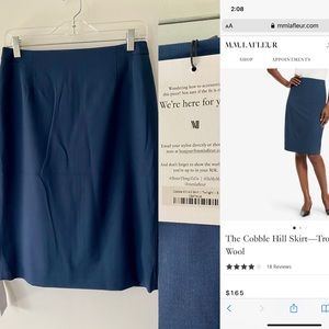 NWT MM Lafleur Cobble Hill Skirt